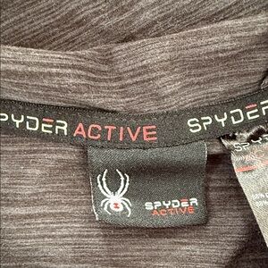 EUC Spyder Active Men's L  Charcoal Hoodie